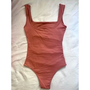 Square Neck Bodysuit Tank